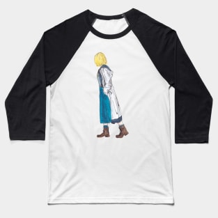 The Thirteenth Doctor Watercolour Baseball T-Shirt